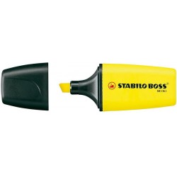 Surligneur Stabilo Boss Mini jaune (07/24)