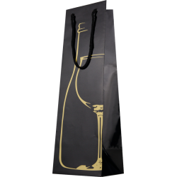 Sac bouteille 11+11x39cm