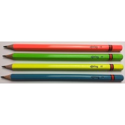 Crayon graphite bois néon HB
