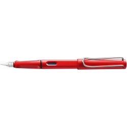 Stylo plume moyen Safari rouge