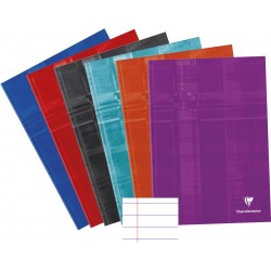 Brochure rembordée A4 ligné + marge 90g 192 pages