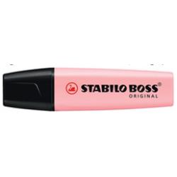 Surligneur Stabilo Boss Pastel soupçon de rose (70/129)
