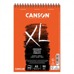 Album Croquis XL spiralé A5 90g 60 feuilles