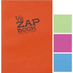 1/2 Zap Book encollé A5 80g recyclé 160 pages
