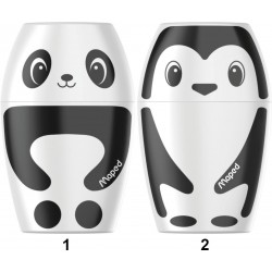 Taille-crayons 1 usage + réserve "Shakky"