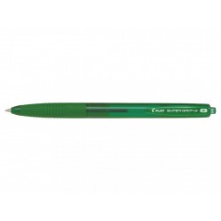 Stylo bille Supergrip-G rétractable fin 0,7mm vert