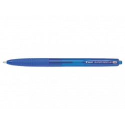 Stylo bille Supergrip-G rétractable extra-large 1,6mm bleu
