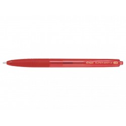 Stylo bille Supergrip-G rétractable extra-large 1,6mm rouge