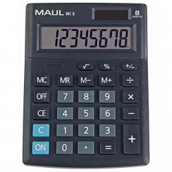 Calculatrice de bureau 8 chiffres MC8 noir