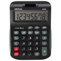 Calculatrice de bureau 8 chiffres MJ550 noir