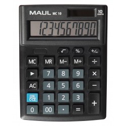 Calculatrice de bureau 10 chiffres MC10 noir