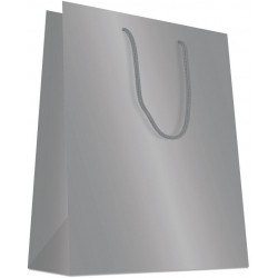 Sac "Argent" 18+10x23cm