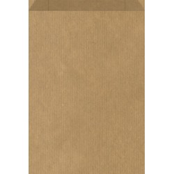 Sac kraft uni 16+8x27cm