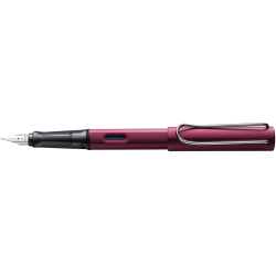 Stylo plume moyen Al-star noir-violet