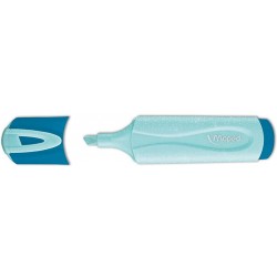 Surligneur Fluo'peps pastel pailleté biseau bleu