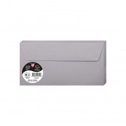 Enveloppe Pollen 110x220 120g gris koala paquet de 20