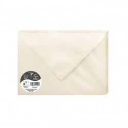 Enveloppe Pollen gommée 162x229 120g ivoire paquet de 20
