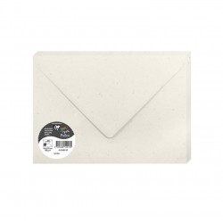 Enveloppe Pollen gommée 162x229 120g natura paquet de 20