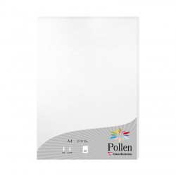 Papier Pollen A4 210g blanc irisé paquet de 25