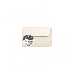 Enveloppe Pollen 90x140 120g ivoire irisé paquet de 20