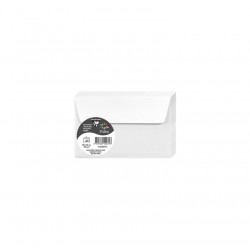 Enveloppe Pollen 90x140 120g blanc irisé paquet de 20