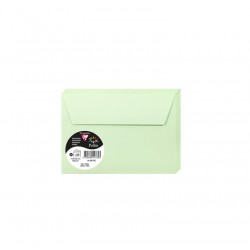 Enveloppe Pollen 114x162 120g vert paquet de 20