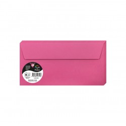 Enveloppe Pollen 110x220 120g rose fuchsia paquet de 20