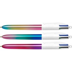 Stylo bille 4 couleurs Gradient