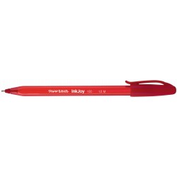 Stylo bille InkJoy 100 Cap 1mm rouge