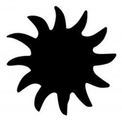 Perforateur medium S 25mm soleil