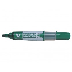 Marqueur tableau blanc V-Board Master rechargeable biseau vert