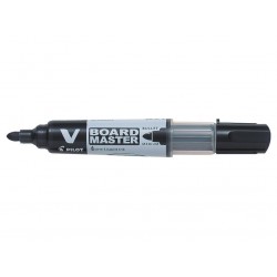 Marqueur tableau blanc V-Board Master rechargeable ogive moyen noir
