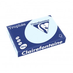 Papier Trophée A4 120g bleu ramette de 250 feuilles