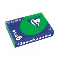 Papier Trophée A4 80g vert billard ramette de 500 feuilles