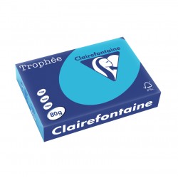 Papier Trophée A4 80g bleu royal ramette de 500 feuilles
