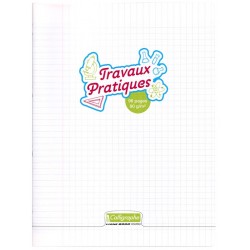 Cahier TP piqué 24x32 polypro Calligraphe 96 pages