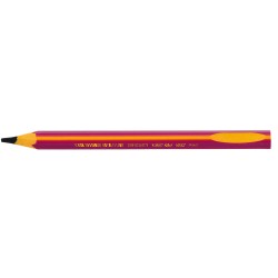 Crayon graphite triangulaire spécial apprentissage HB corps rose