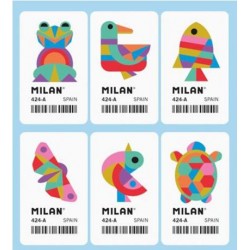 Gomme rectangulaire 424 Animal Géométrique