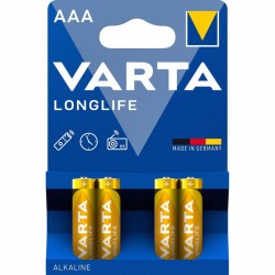 Pile LR03 Longlife blister de 4