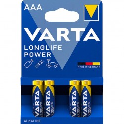 Pile LR03 High Energy blister de 4