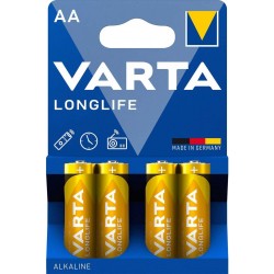 Pile LR6 Longlife blister de 4