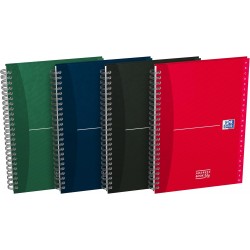 Address book spirale A5 couverture rembordée 144 pages