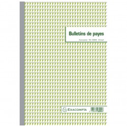 Manifold bulletins de payes 29,7x21cm dupli
