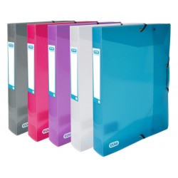 Boîte de classement polypro Hawaï dos 40mm