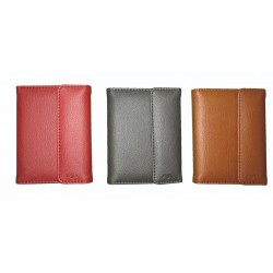 Porte-cartes 110x85 fermeture pression 28 cartes