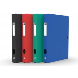 Boîte de classement polypro Memphis dos 40mm assorti Traditionnel