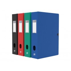 Boîte de classement polypro Memphis dos 60mm assorti Traditionnel