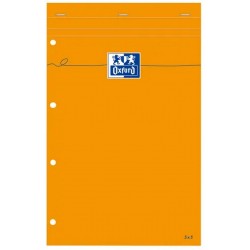Bloc Orange 210x315 5/5 perforé 160 pages