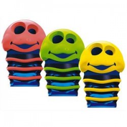 Taille-crayons 2 usages + réserve "Croc-Croc"