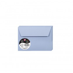 Enveloppe Pollen 114x162mm 120g bleu lavande paquet de 20